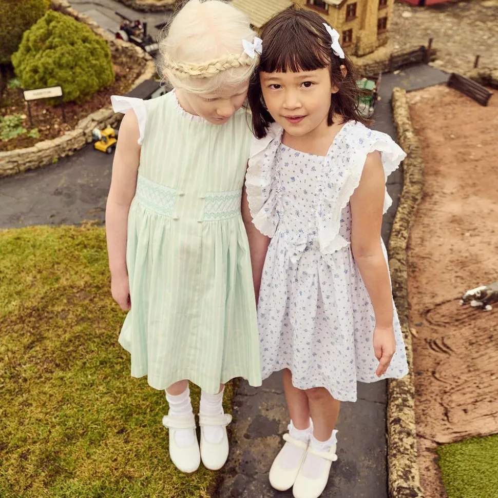 Girls White Ruffle Cotton Socks