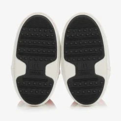 Girls White Unicorn Rainbow Snow Boots