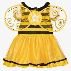 Girls Yellow Little Bee Costume