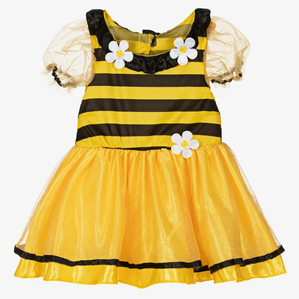 Girls Yellow Little Bee Costume