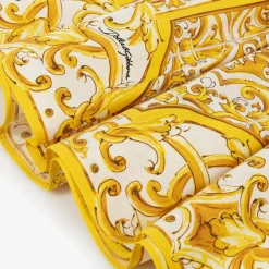 Girls Yellow Majolica Cotton Dress