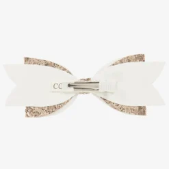 Gold Glitter Hairclip (14cm)