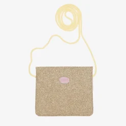 Gold Glitter Purse (13cm)