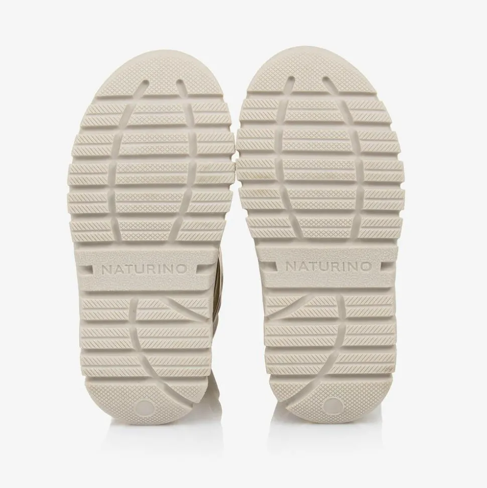 Gold Waterproof Snow Boots