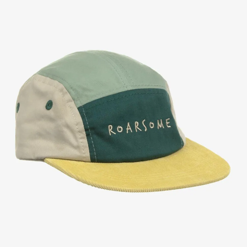 Green & Yellow Cotton Cap