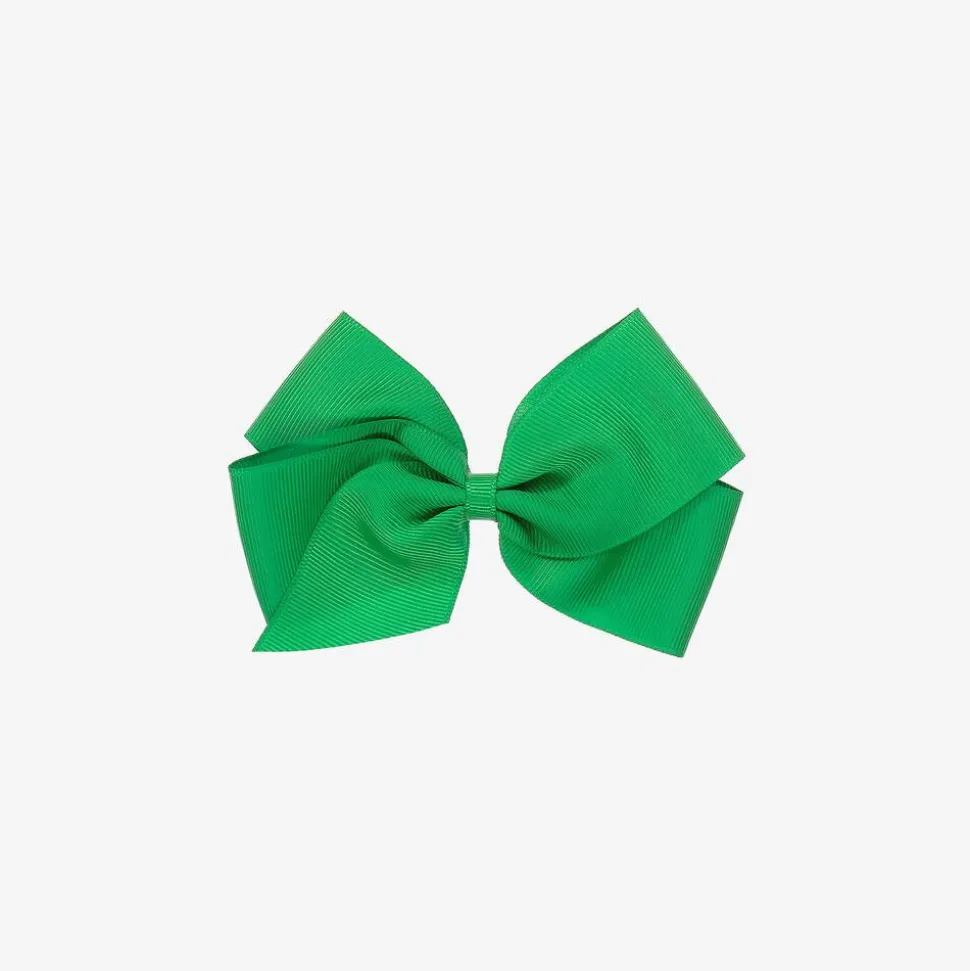 Green Bow Hair Clip (12cm)