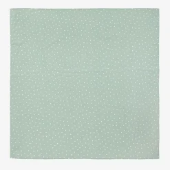 Green Cotton Floral Swaddle (114cm)