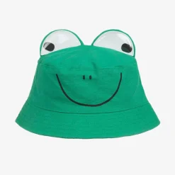 Green Frog Cotton Sun Hat