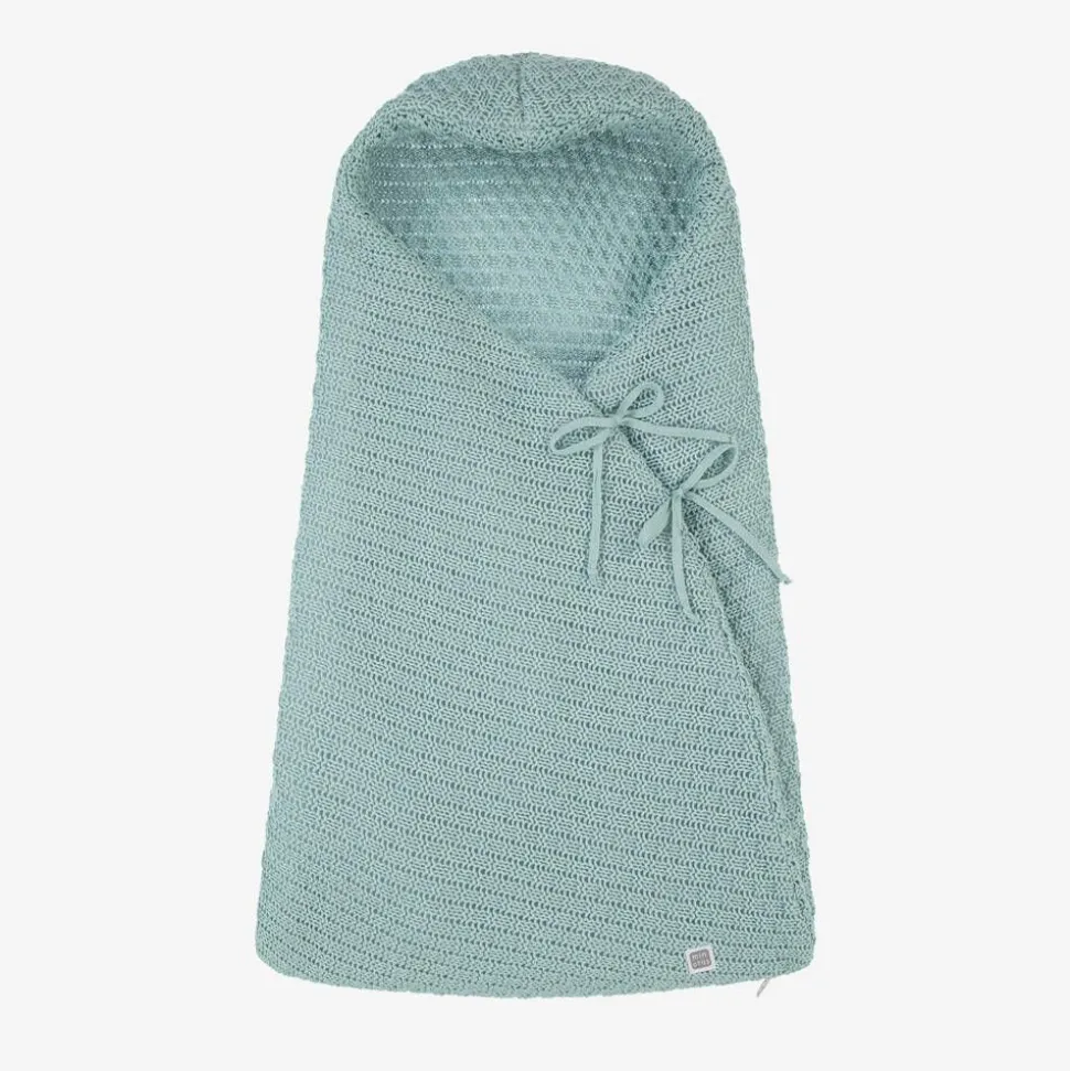 Green Knit Cotton Baby Nest (75cm)