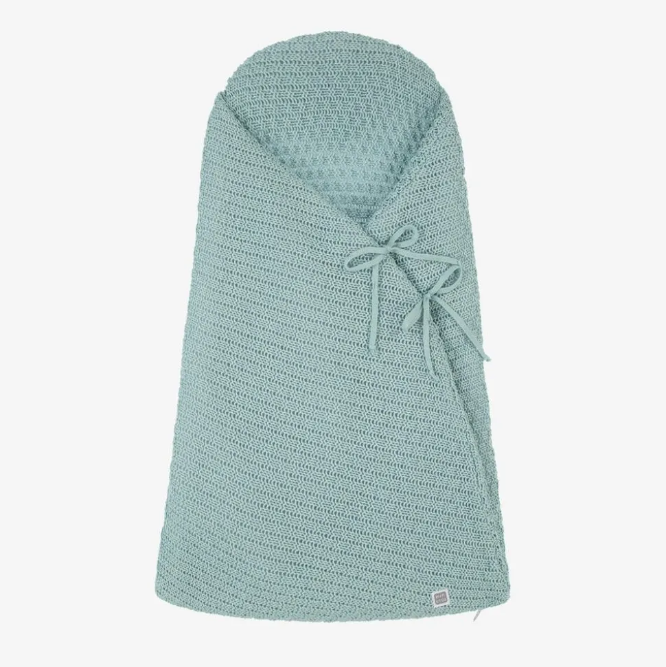 Green Knit Cotton Baby Nest (75cm)