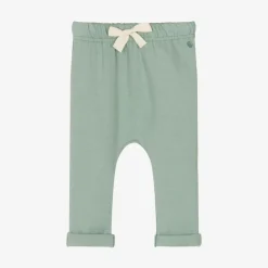 Green Organic Cotton Trousers
