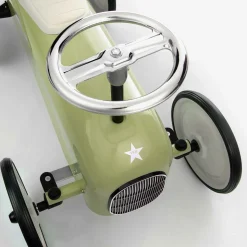 Green Ride-On Vintage Car (76cm)