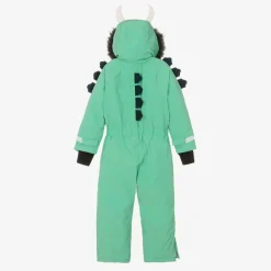 Green Spike The Dinosaur Snowsuit