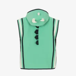 Green Spike The Dinosaur Poncho Towel