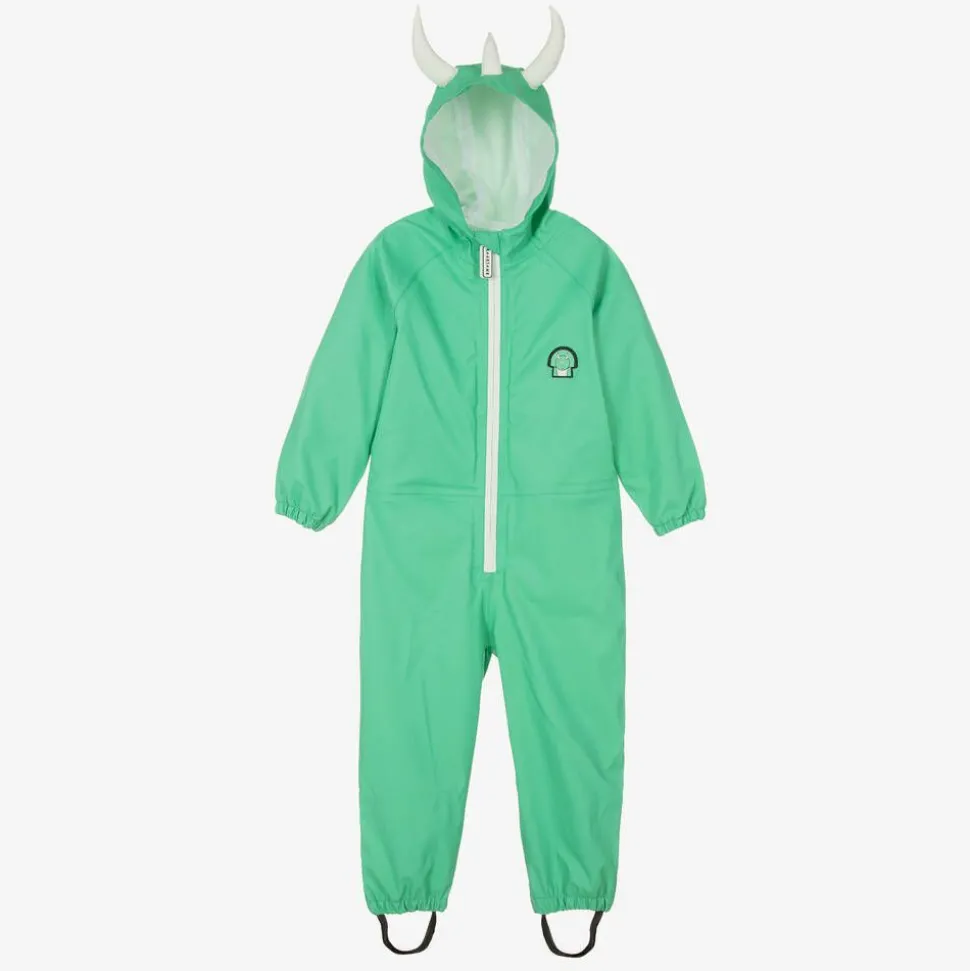 Green Spike The Dinosaur Rainsuit
