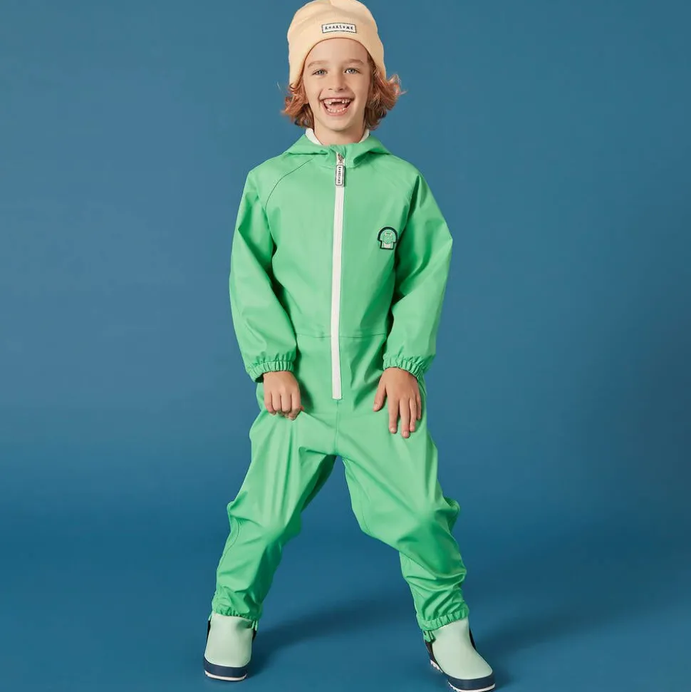 Green Spike The Dinosaur Rainsuit