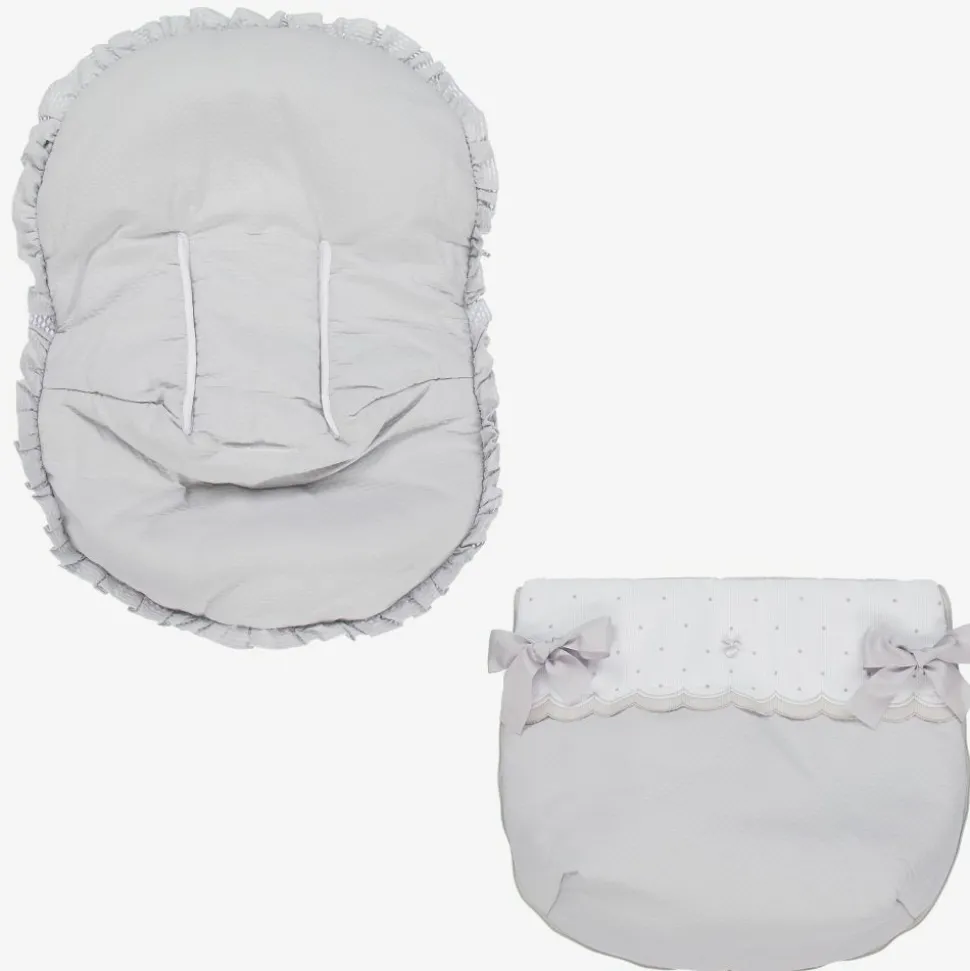 Grey Car Seat Baby Nest (75cm)