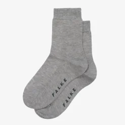 Grey Cotton Ankle Socks