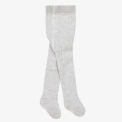 Grey Cotton Baby Tights