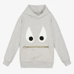 Grey Marl Monster Hoodie
