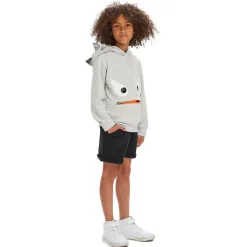 Grey Marl Monster Hoodie