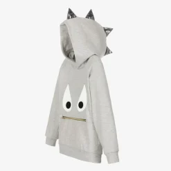 Grey Marl Monster Hoodie