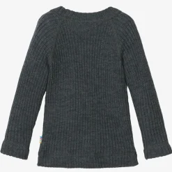 Grey Merino Wool Sweater
