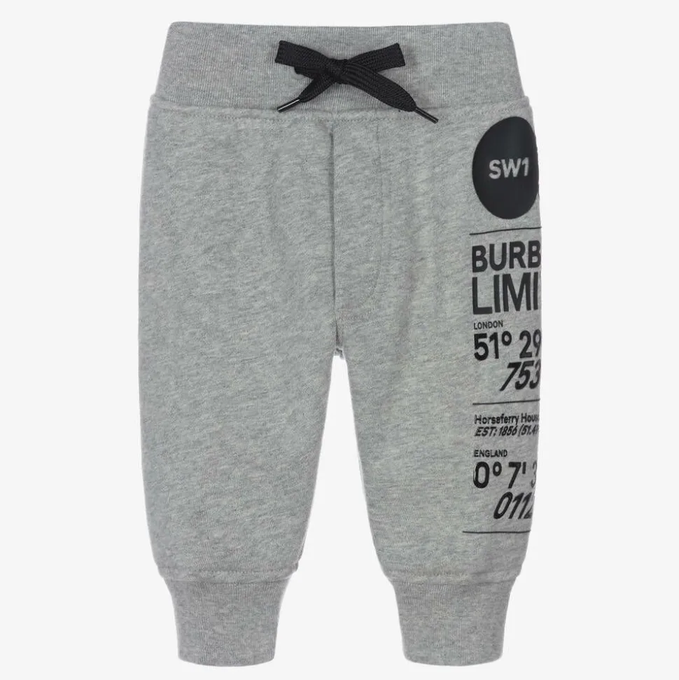 Grey Montage Logo Baby Joggers