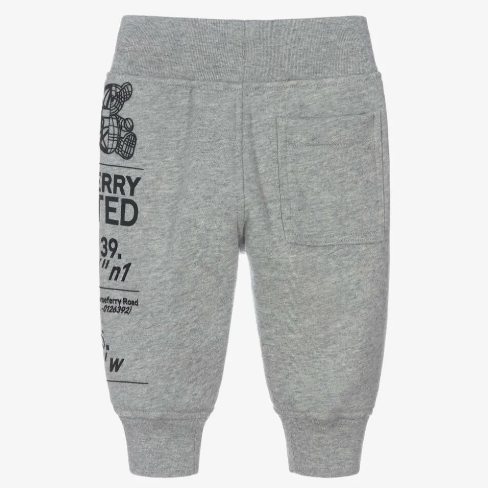 Grey Montage Logo Baby Joggers