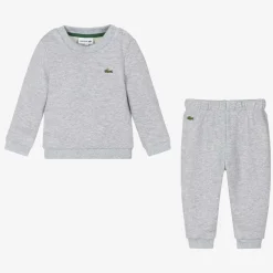 Grey Organic Cotton Baby Tracksuit