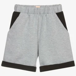 Grey Organic Cotton Shorts