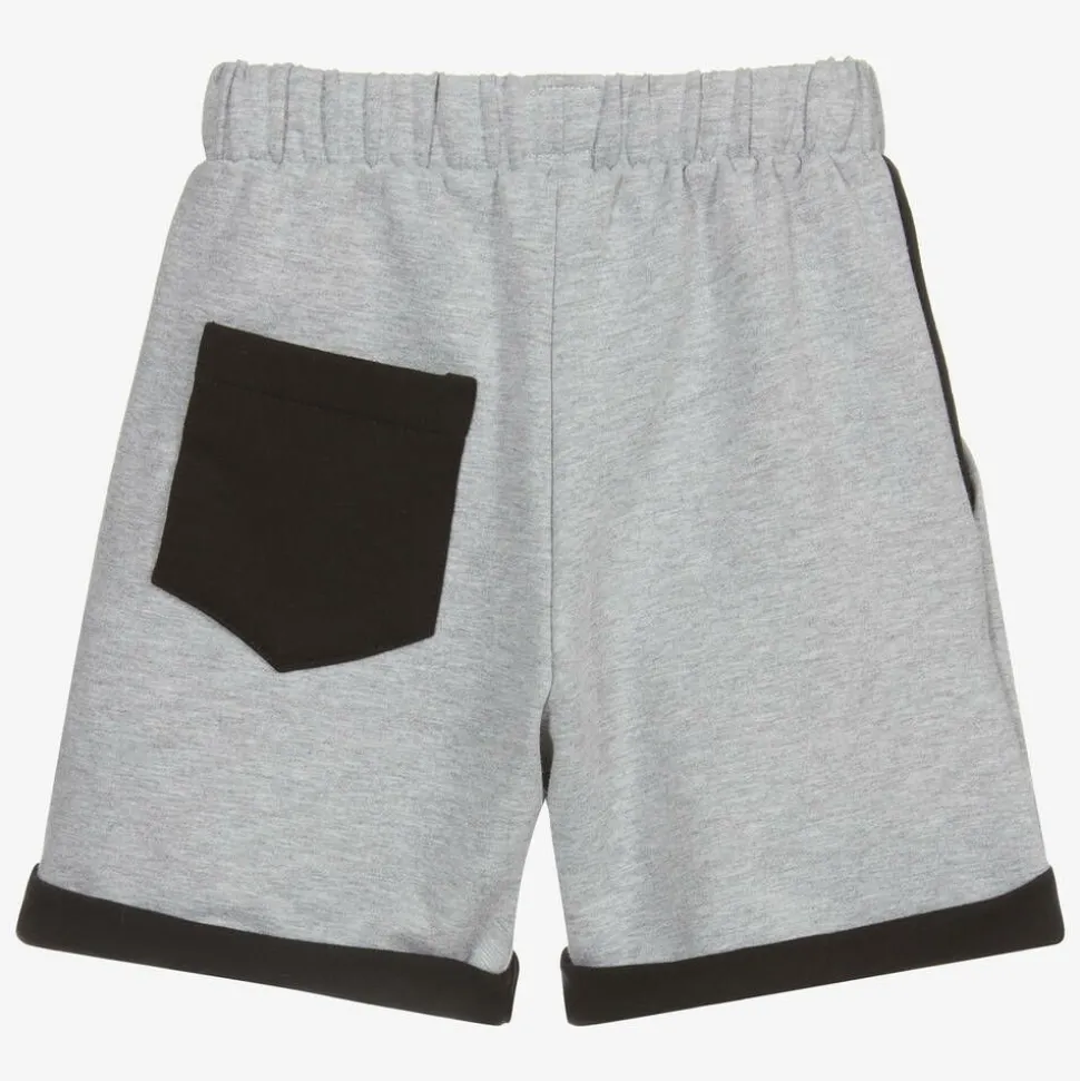 Grey Organic Cotton Shorts