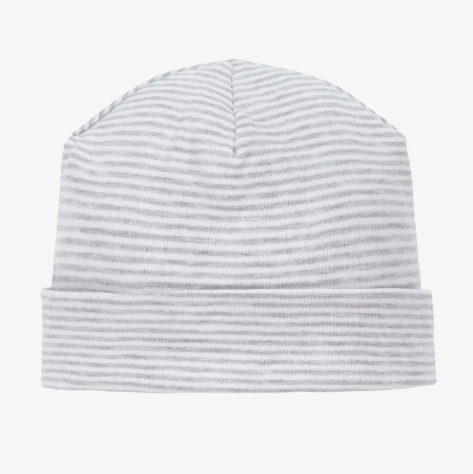 Grey Pima Cotton Baby Hat