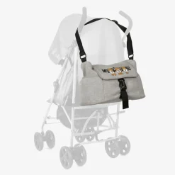 Grey Teddy Bear Logo Changing Bag (30cm)