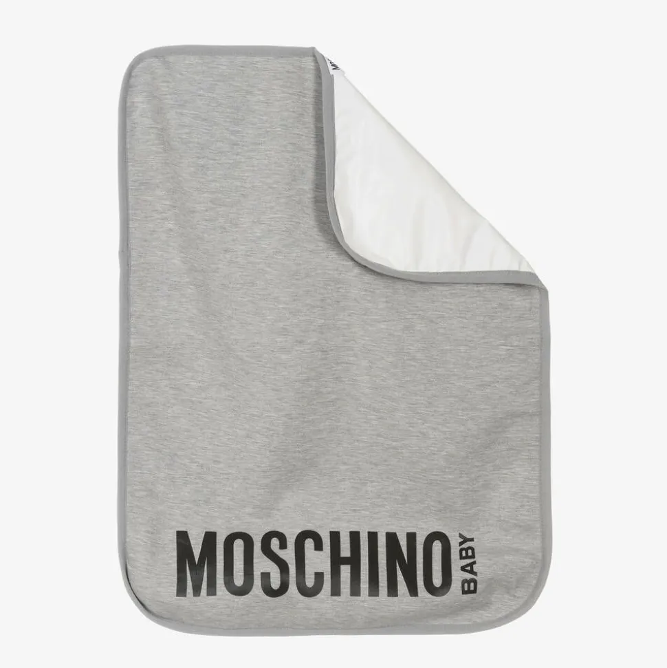 Grey Teddy Bear Logo Changing Bag (30cm)