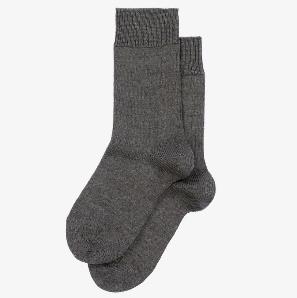 Grey Wool Socks