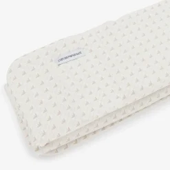 Ivory & Beige Cotton Padded Blanket (73cm)