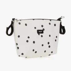 Ivory & Black Spot Stroller Bag (33cm)