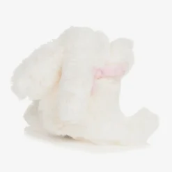 Ivory & Pink Plush Bunny Soft Toy (16cm)