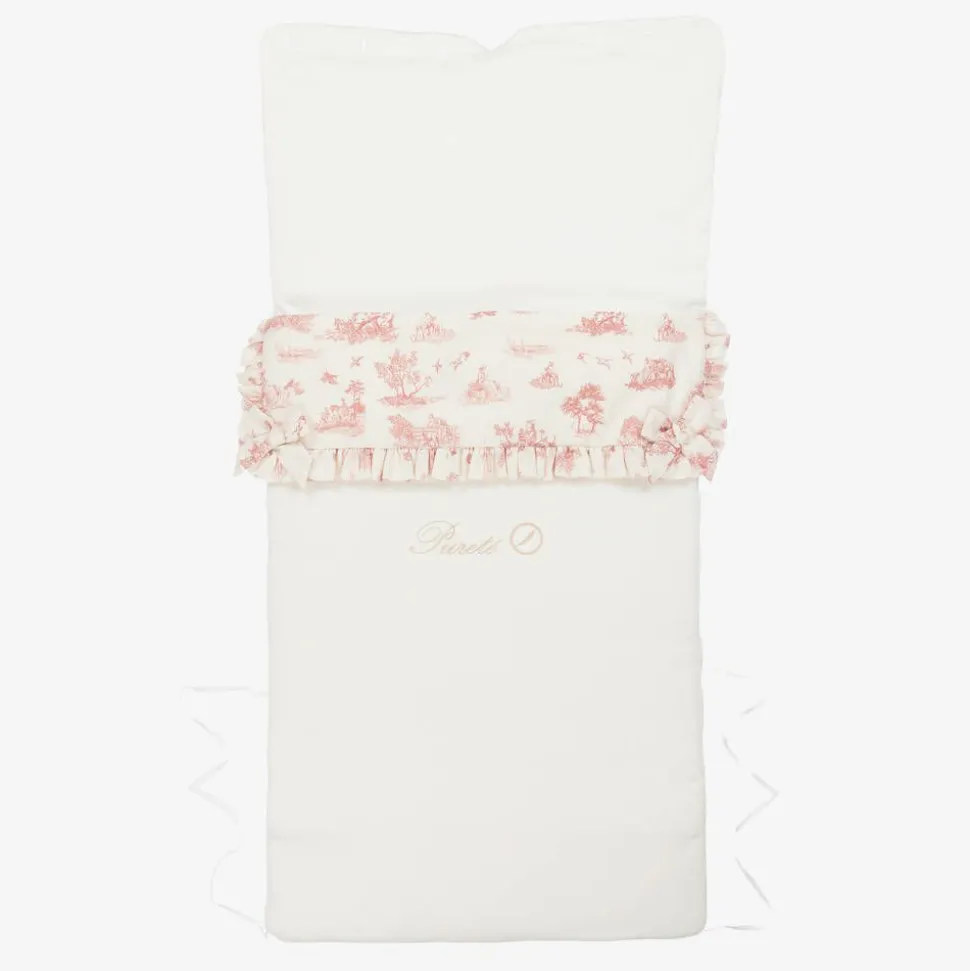 Ivory & Pink Toile de Jouy Nest (75cm)