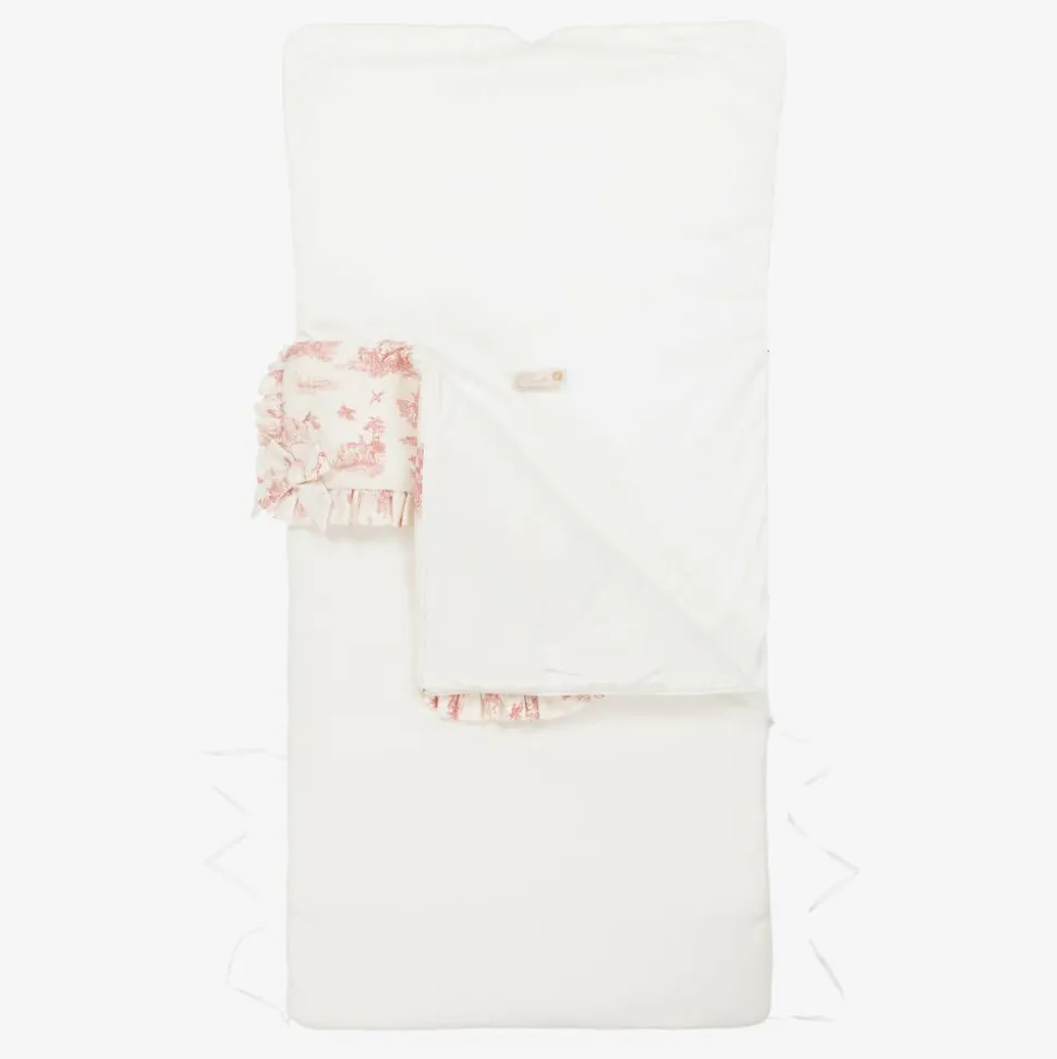 Ivory & Pink Toile de Jouy Nest (75cm)
