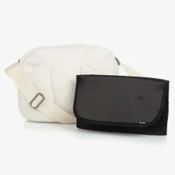Ivory Bouclé Shell Changing Bag (34cm)