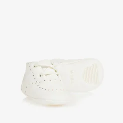 Ivory Brogue Pre-Walker Shoes