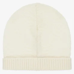 Ivory Cashmere Baby Hat