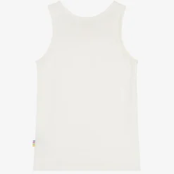 Ivory Cotton & Wool Vest