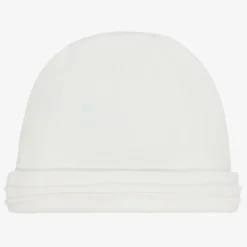 Ivory Cotton Baby Hat