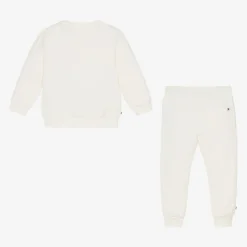 Ivory Cotton Baby Tracksuit