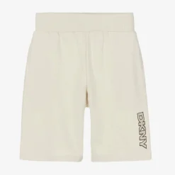Ivory Cotton Jersey Shorts