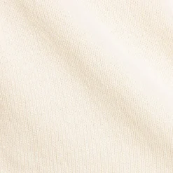 Ivory Cotton Knit Cardigan