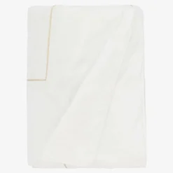 Ivory Cotton Padded Baby Blanket (99cm)